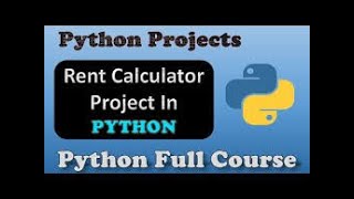 Rent Calculator in Python | Mini Python With Source Code