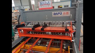 Cable tray welding machine installed in Beru customer's factory