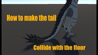 How to make the tail collide with the floor (VRChat / Unity Tutorial 2023)