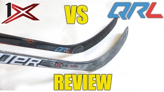 Bauer Vapor 1X vs Warrior Covert QRL Hockey Sticks Review