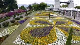 ぐんまフラワーパーク空撮　Gunma Flower Park  Aerial Photography