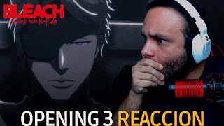 PERO ESTO QUE ES!??🔥🔥 |  Bleach Thousand Year Blood War Part 3 Opening REACCION por PRIMERA VEZ