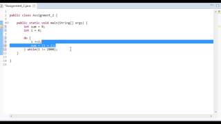 Java Programming Applications - Assignment 2
