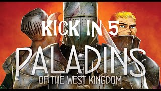 Kick in 5 - Paladines del Reino del Oeste - Tutorial y Reseña Español