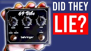 Did Behringer REALLY Deliver on Their 69 Vibe Promise?