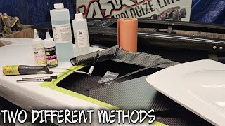 Beefing Up The Hatch Opening With Carbon Fiber 0.5mm Sheet \u0026 2 oz Cloth MHZ 57\