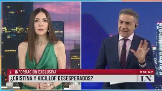 ¿Cristina y Kicillof desesperados?; información exclusiva