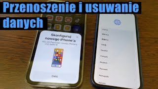 iPhone - jak przenieść dane na nowy telefon oraz jak usunąć dane z telefonu przed sprzedażą