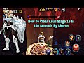 How To Clear Knull Stage 19 In 100 Seconds By Sharon - Marvel Future Fight