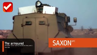 THE SAXON APC OF BRITISH ARMY