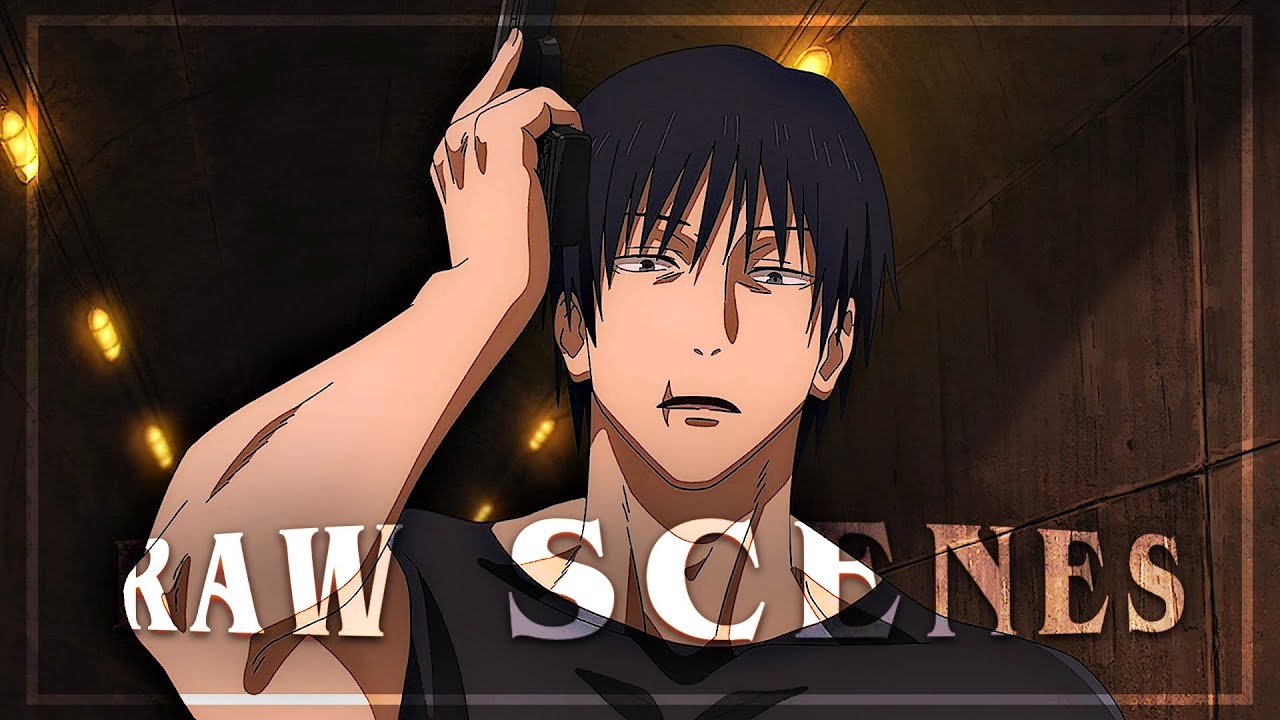 Toji Fushiguro Raw Scenes Jujutsu Kaisen S2ep3 Youtube