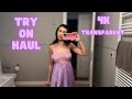 [4K] Revealing the Magic of Transparent Clothing | Try on haul with Sophie