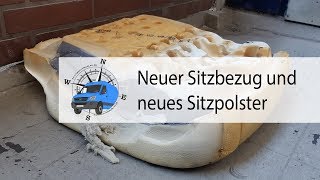 Neues Polster 💯- Sitzpolster und Sitz neu beziehen. Sitzbezug und Sitzpolster für Autositze