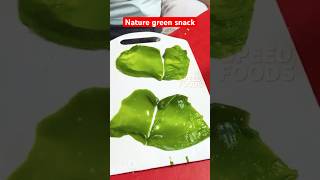 Naturally green steamed snack - Thai street food