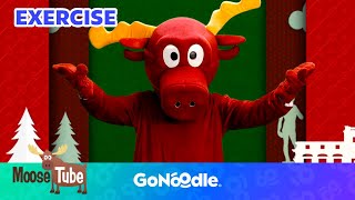 Fabio’s Holiday Moose Caboose | Holiday Videos for Kids | GoNoodle