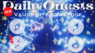 NEW Daily Quests in the Vault of Knowledge | Sky Children of the Light | nastymo