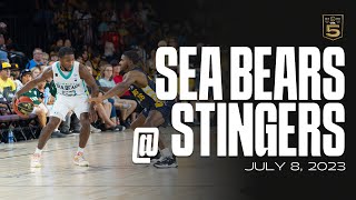 Winnipeg Sea Bears at Edmonton Stingers | Game Highlights | July 8, 2023