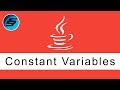 Constant Variables - Java Programming