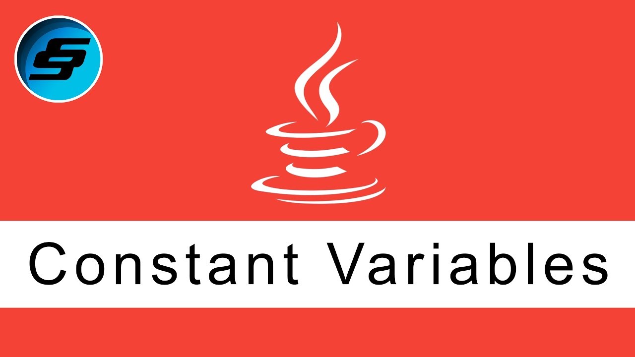Constant Variables Java Programming Youtube