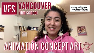 Vancouver Film School - Animation Concept Art | University Talks | EVERYTHING YOU NEED TO KNOW!