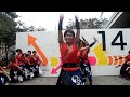 早稲田祭2012　踊り侍歴代演舞披露14号館前ステージ　2012年「韋駄天」