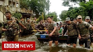 More than 140 dead in India floods - BBC News