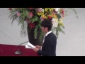 2012年法政大学入学式 japanese university entrance ceremony