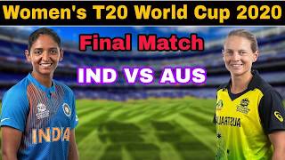 ICC Womens T20 World Cup 2020 Final India Women vs Australia Women at Melbourne Cricket Ground