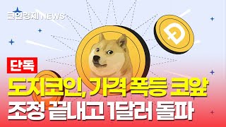 [도지코인 DOGE] 가격 폭등이 코앞이다! 도지코인 아직 상승 반영 않은 호재 있습니다!