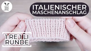 Italienischer Maschananschlag 1re1li Rippe (in der Runde)