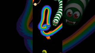 Worms Zone Magic Gameplay Best Traps #082 #wormszone #cacingbesaralaska #rắnsănmồi #slithersnake