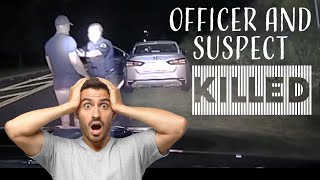 Officer Joe Burson and suspect killed during traffic stop struggle in Holly Springs Georgia