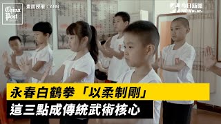 永春白鶴拳「以柔制剛」　這三點成傳統武術核心