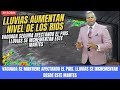 3 DICIEMBRE. RIOS AUMENTAN CAUDAL. VAGUADA ESTARA GENERANDO AGUACEROS EN VARIAS PROVINCIAS.