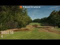 trackman virtual golf 3 course flyover wentworth west course