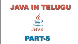 Core Java in Telugu first Java Program In Eclipse Part 5