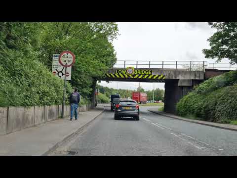 Bredbury Interchange & Portwood Roundabout Following Signs To Town ...