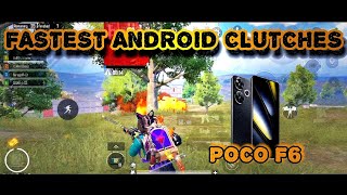 FASTEST ANDROID CLUTCHES INTENSE FIGHTS AND MORE IN BGMI 3.4 UPDATE POCO F6 SMOOTH + 90 FPS GAMEPLAY