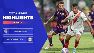 Perth Glory v Melbourne City FC - Highlights | Isuzu UTE A-League 2023-24 | Round 15
