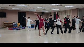 拉丁舞歡樂組曲 蔡輝煌和 中原大學推廣 Paso +Samba + Rumba 蔡 0910290309