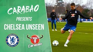 Azpilicueta Smashes The Chelsea Camera And All The Goals In Training | Chelsea Unseen