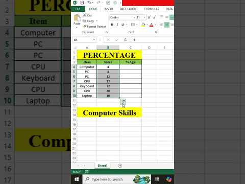 How to Get Percentage in Excel Using Quick Analysis | Fast & Easy Method!