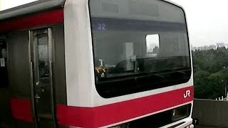 京葉線209系各停蘇我行き 新木場駅発車