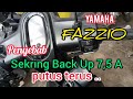 YAMAHA FAZZIO MATI TOTAL  | Sekring Back Up 7,5A putus terus