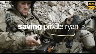 Saving Private Ryan (1998) | Sticky Bomb Movie Clip 4K HDR10 Kodak 5247 Remastered