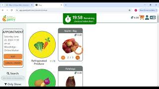 Online Market ordering instructions