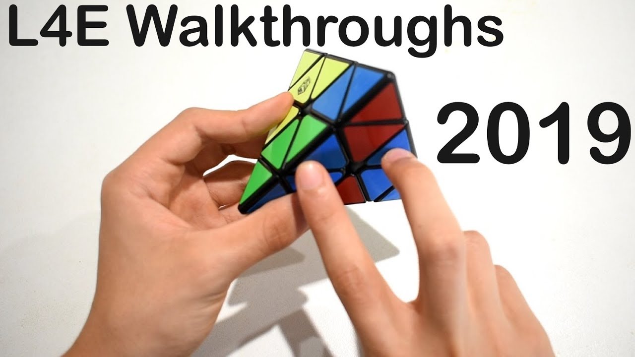 8 Advanced L4e Pyraminx Walkthrough Solves Youtube