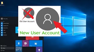 How to Change New User Account in Windows 10 | Create Local User account