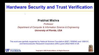 T7 - Hardware Security and Trust Verification