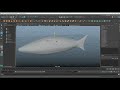 【maya】初心者向けモデリングチュートリアル【サメ】